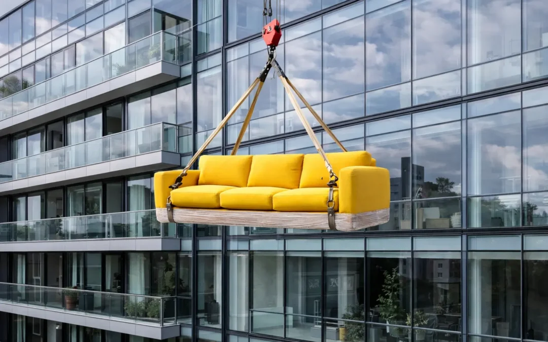 Içamento na Zona Sul: estratégia ideal para prédios antigos com elevadores pequenos